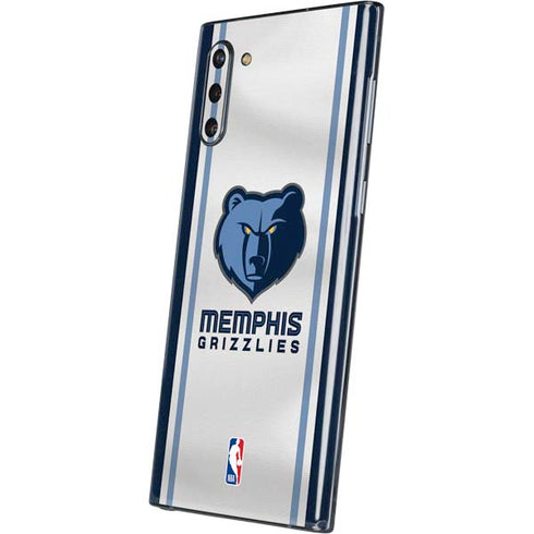 NBA Memphis Grizzlies Home Jersey Galaxy Note 10 Skin