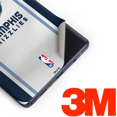 NBA Memphis Grizzlies Home Jersey Galaxy Note 9 Skin