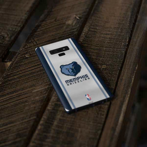 NBA Memphis Grizzlies Home Jersey Galaxy Note 9 Skin
