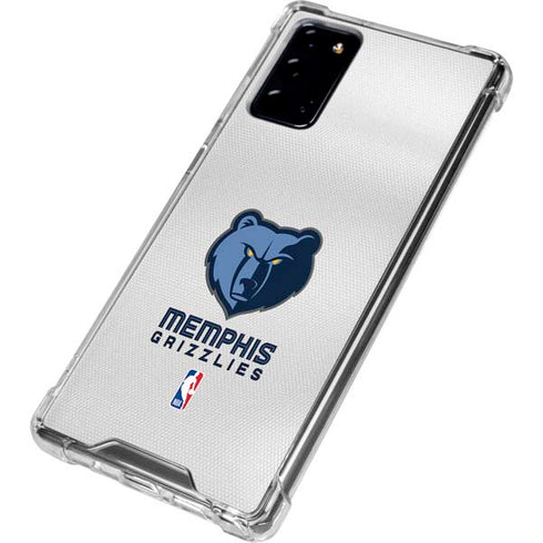 NBA Memphis Grizzlies Home Jersey Galaxy Note20 5G Clear Case