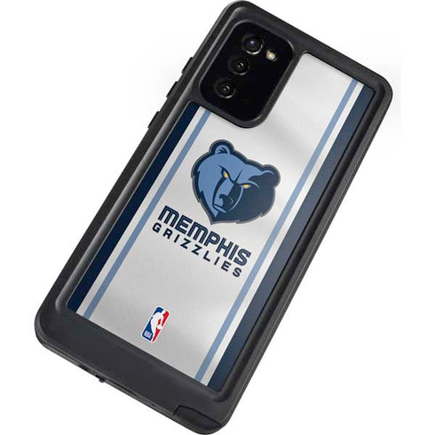 NBA Memphis Grizzlies Home Jersey Galaxy Note20 5G Waterproof Case