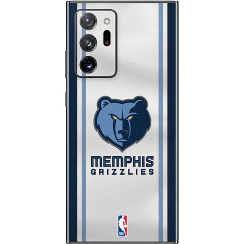 NBA Memphis Grizzlies Home Jersey Galaxy Note20 Ultra 5G Skin