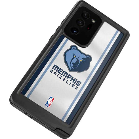 NBA Memphis Grizzlies Home Jersey Galaxy Note20 Ultra 5G Waterproof Case