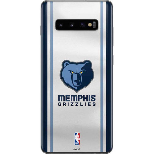 NBA Memphis Grizzlies Home Jersey Galaxy S10 Plus Skin