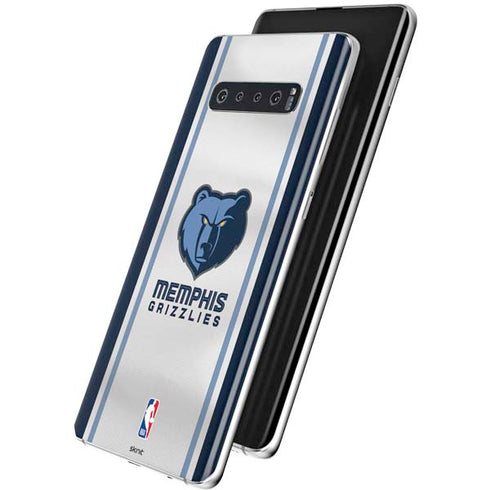 NBA Memphis Grizzlies Home Jersey Galaxy S10 Skin
