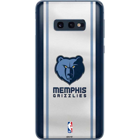 NBA Memphis Grizzlies Home Jersey Galaxy S10e Skin