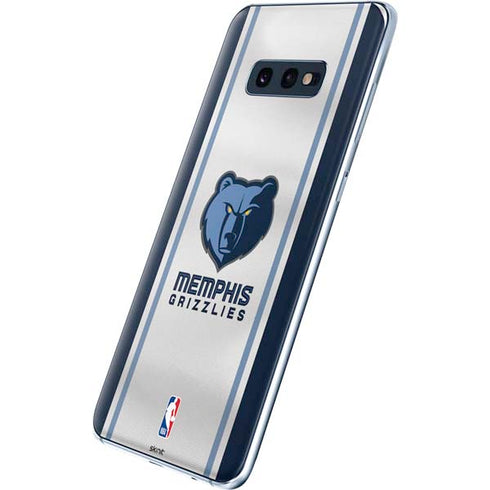 NBA Memphis Grizzlies Home Jersey Galaxy S10e Skin