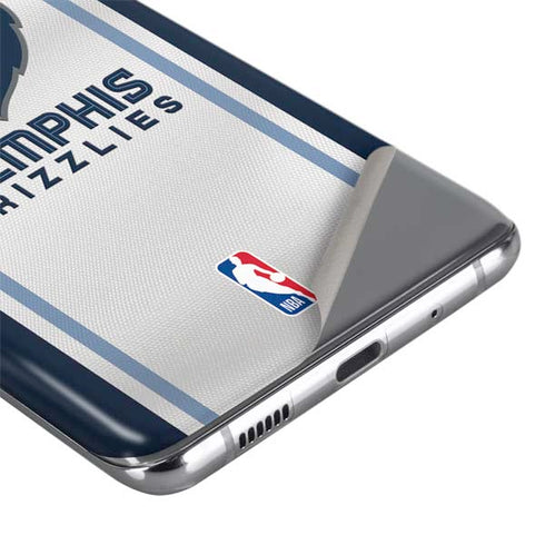 NBA Memphis Grizzlies Home Jersey Galaxy S20 Plus Skin
