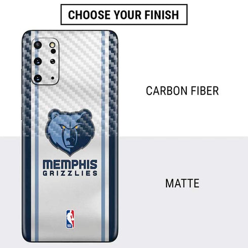 NBA Memphis Grizzlies Home Jersey Galaxy S20 Plus Skin