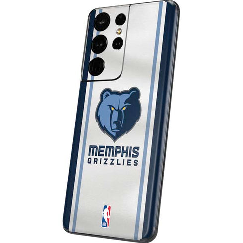 NBA Memphis Grizzlies Home Jersey Galaxy S21 Ultra 5G Skin
