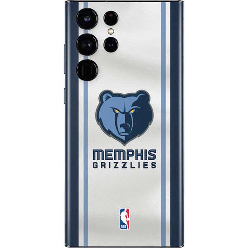 NBA Memphis Grizzlies Home Jersey Galaxy S22 Ultra Skin