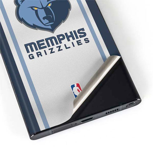 NBA Memphis Grizzlies Home Jersey Galaxy S22 Ultra Skin