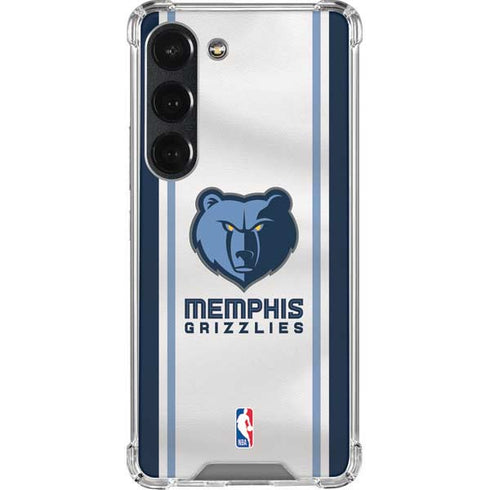 NBA Memphis Grizzlies Home Jersey Galaxy S23 Clear Case