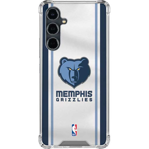 NBA Memphis Grizzlies Home Jersey Galaxy S23 FE Clear Case