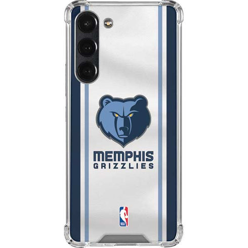 NBA Memphis Grizzlies Home Jersey Galaxy S23 Plus Clear Case