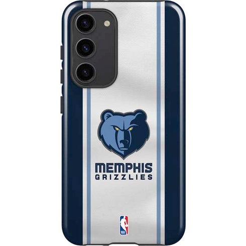 NBA Memphis Grizzlies Home Jersey Galaxy S23 Plus Pro Case