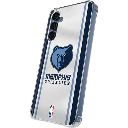 NBA Memphis Grizzlies Home Jersey Galaxy S24 Clear Case