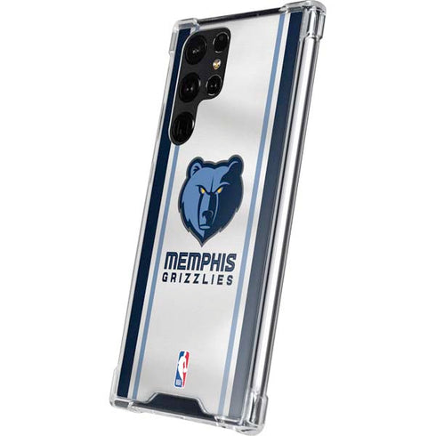 NBA Memphis Grizzlies Home Jersey Galaxy S24 Ultra Clear Case
