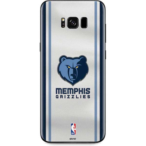 NBA Memphis Grizzlies Home Jersey Galaxy S8 Plus Skin
