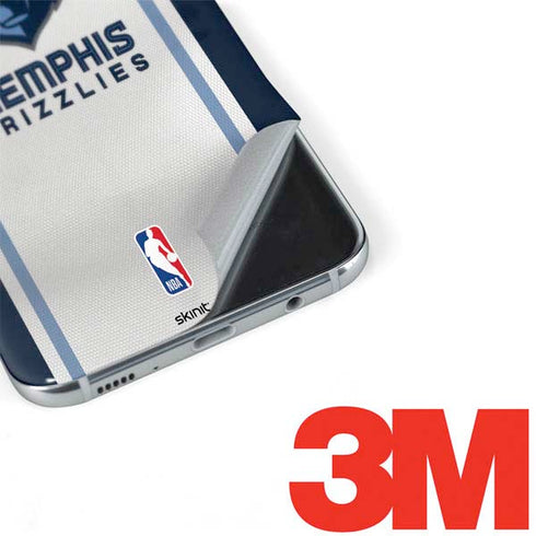 NBA Memphis Grizzlies Home Jersey Galaxy S8 Plus Skin