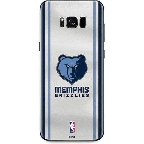 NBA Memphis Grizzlies Home Jersey Galaxy S8 Skin