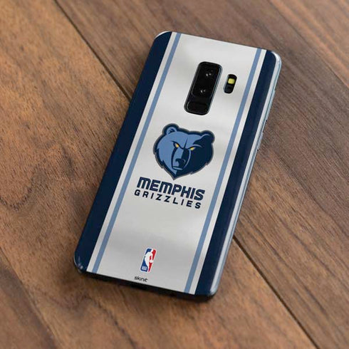 NBA Memphis Grizzlies Home Jersey Galaxy S9 Plus Skin