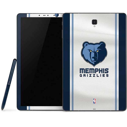 NBA Memphis Grizzlies Home Jersey Samsung Galaxy Tab Skin