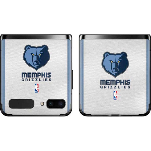 NBA Memphis Grizzlies Home Jersey Galaxy Z Flip Skin