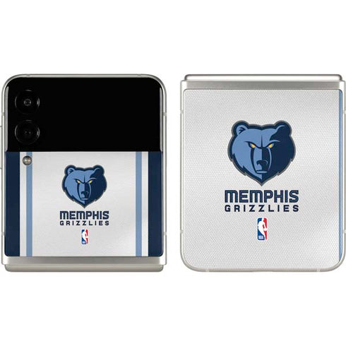 NBA Memphis Grizzlies Home Jersey Galaxy Z Flip3 5G Skin