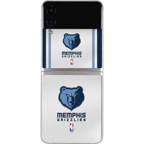 NBA Memphis Grizzlies Home Jersey Galaxy Z Flip3 5G Skin