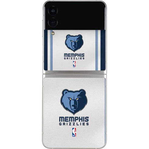NBA Memphis Grizzlies Home Jersey Galaxy Z Flip4 5G Skin