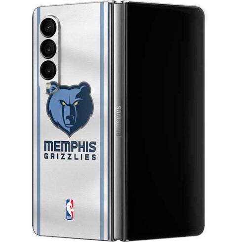 NBA Memphis Grizzlies Home Jersey Galaxy Z Fold4 5G Skin