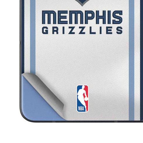 NBA Memphis Grizzlies Home Jersey Galaxy Z Fold5 5G Skin