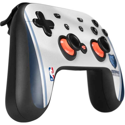 NBA Memphis Grizzlies Home Jersey Google Stadia Controller Skin