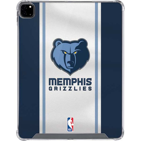 NBA Memphis Grizzlies Home Jersey iPad Pro 12.9in (2020) Clear Case