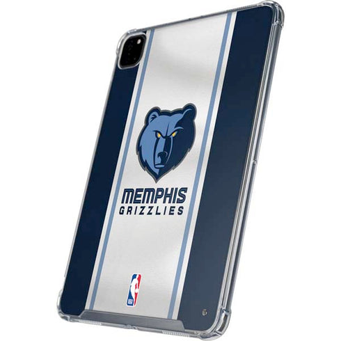 NBA Memphis Grizzlies Home Jersey iPad Pro 12.9in (2020) Clear Case
