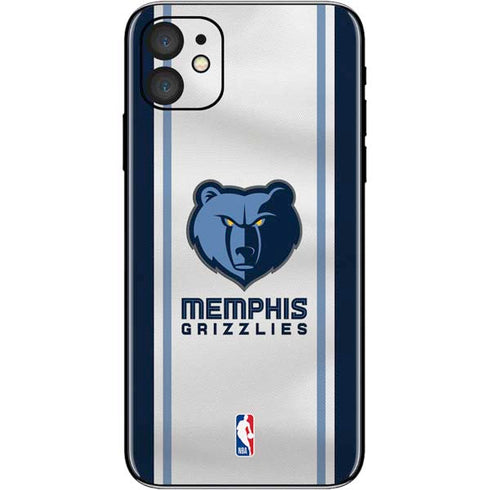 NBA Memphis Grizzlies Home Jersey iPhone 11 Skin