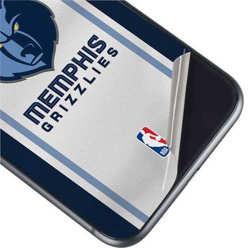 NBA Memphis Grizzlies Home Jersey iPhone 11 Skin