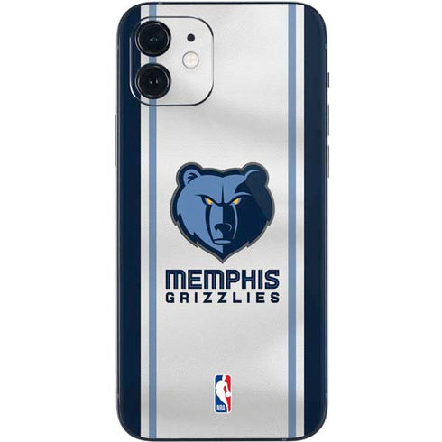 NBA Memphis Grizzlies Home Jersey iPhone 12 Mini Skin