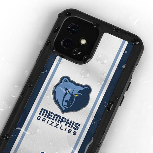 NBA Memphis Grizzlies Home Jersey iPhone 12 Mini Waterproof Case