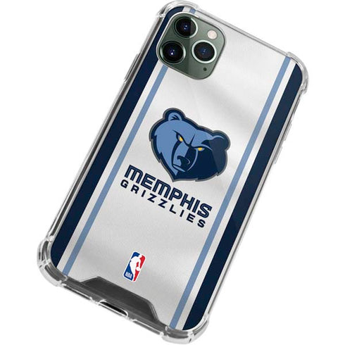 NBA Memphis Grizzlies Home Jersey iPhone 12 Pro Clear Case