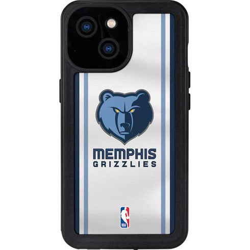 NBA Memphis Grizzlies Home Jersey iPhone 13 Mini Waterproof Case