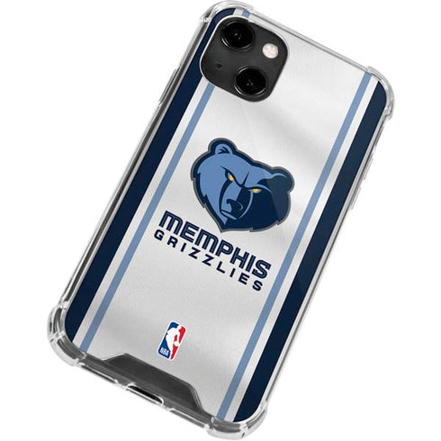 NBA Memphis Grizzlies Home Jersey iPhone 14 Clear Case