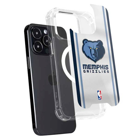 NBA Memphis Grizzlies Home Jersey iPhone 15 Pro Max MagSafe Case