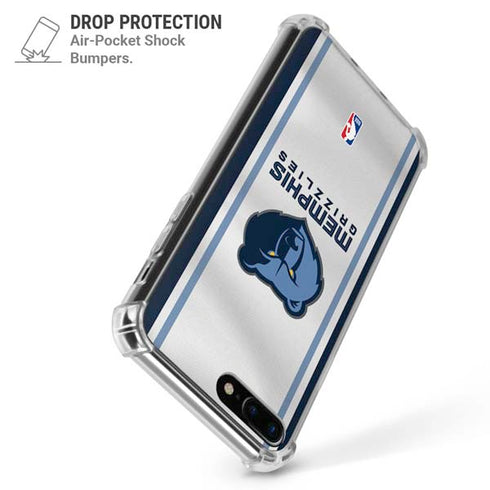 NBA Memphis Grizzlies Home Jersey iPhone 7/8 Plus Clear Case