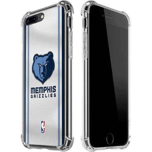 NBA Memphis Grizzlies Home Jersey iPhone 7/8 Plus Clear Case