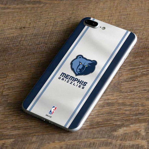 NBA Memphis Grizzlies Home Jersey iPhone 8 Plus Skin