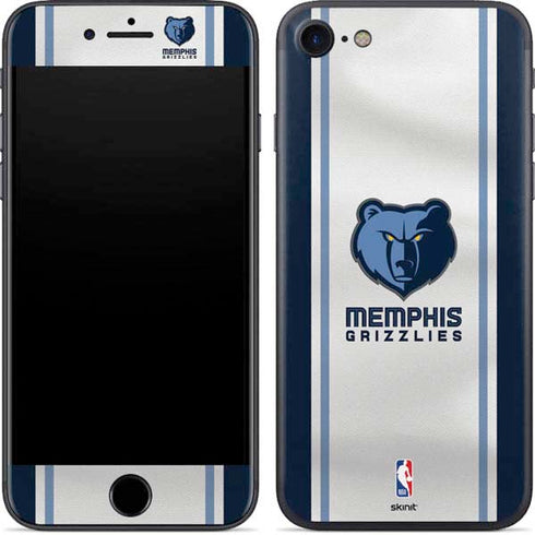 NBA Memphis Grizzlies Home Jersey iPhone 8 Skin