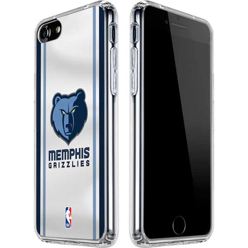 NBA Memphis Grizzlies Home Jersey iPhone SE (2nd & 3rd Gen) Clear Case