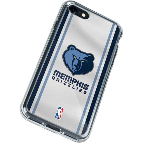 NBA Memphis Grizzlies Home Jersey iPhone SE (2nd & 3rd Gen) Clear Case